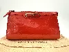 pochette cosmétique louis vuitton en cuir monogram verni orange