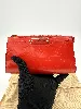 pochette cosmétique louis vuitton en cuir monogram verni orange