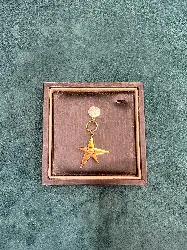 porte clé chanel fleur + étoile