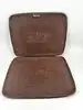 porte-documents louis vuitton en toile damier ébène marron