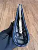 porte-monnaie christian dior vintage en toile oblique avec un fermoir clip doré