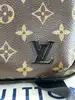 sac à bandoulière louis vuitton avenue slingbag en toile monogram macassar