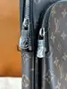 sac à bandoulière louis vuitton avenue slingbag en toile monogram macassar