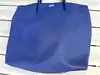 sac cabas zippé lacoste bleu marine
