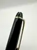 stylo bille montblanc meisterstück classique noir et doré