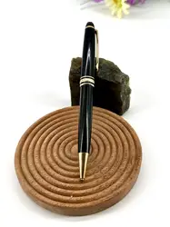 stylo bille montblanc meisterstück classique noir et doré
