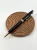 stylo bille montblanc meisterstück classique noir et doré