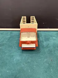 tonka pieu bétail cheval bétail ou camion à foin rouge et crème #55010