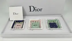 trio de vide-poches christian dior lily of the valley