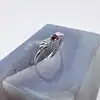 bague pandora moments ailes d'anges scintillantes t56 argent 925 millième (22 ct) 2,05g