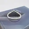 bague pandora timeless vœu alternance scintillante t54 argent 925 millième (22 ct) 2,06g