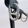 boucles d'oreilles pandora me pavé link argent 925 millième (22 ct) 2,02g