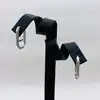 boucles d'oreilles pandora me pavé link argent 925 millième (22 ct) 2,04g