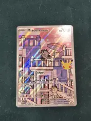 carte pokémon miaouss de galar 141/128