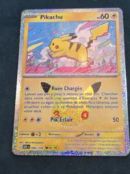 carte pokémon pikachu 20/30 042/128 - 30 ans