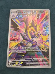 carte pokemon salarsen 134/128 ar 30e anniversaire