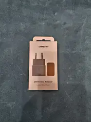 chargeur samsung secteur rapide 25w usb c sans câble noir