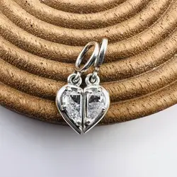 charm pandora pendant séparable mère & fille  argent 925 millième (22 ct) 2,48g