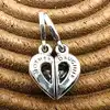charm pandora pendant séparable mère & fille  argent 925 millième (22 ct) 2,48g