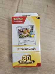 collection k.o pokémon 30eme anniversaire - 30 ans