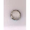 bague anneau avec pierres synthétiques argent 925 millième (22 ct) 2,91g