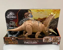 jurassic world - pentaceratops méga destructeur - figurines d'action - mattel