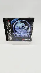jeu ps1 mortal kombat mythologies: sub - zero