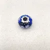 charm pandora verre de murano bleu avev étoiles argent 925 millième (22 ct) 3,16g
