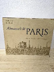 livre l'almanach de paris