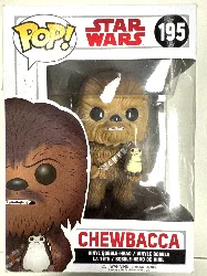 figurine pop star wars n° 195 - chewbacca