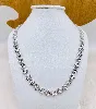 swarovski collier / ras de cou angelic en métal rhodié et cristaux