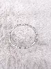 bracelet joinc ovale brillant argent 925 millième (22 ct) 7,01gr