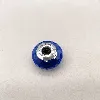 charm pandora verre de murano bleu  argent 925 millième (22 ct) 3,57gr