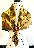 hermès carré / foulard ferronnerie en soie 90cm