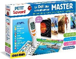clementoni - 62338 - défi des connaissances master - jeu éducatif