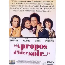 dvd a propos d'hier soir - dvd