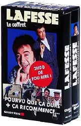 dvd coffret lafesse 2 dvd : pourvu que ça dure + ça recommence / les yeux dans lafesse + plus loin dans lafesse