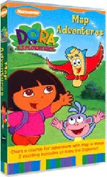 dvd dora l'exploratrice, vol.1 : suivez la carte