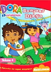 dvd dora l'exploratrice - vol. 4 : bonjour diego