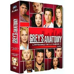 dvd grey's anatomy (à coeur ouvert) - saison 4