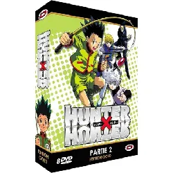 dvd hunter x hunter - partie 2 + oavs - edition gold (8 dvd + livret)