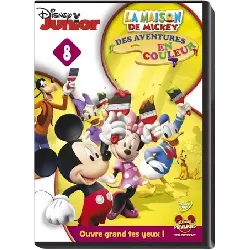 dvd la maison de mickey vol.8 : des aventures en couleur