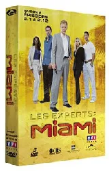 dvd les experts : miami - saison 2, partie 1 - coffret 3 dvd
