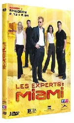 dvd les experts : miami - saison 2, partie 2 - coffret 3 dvd