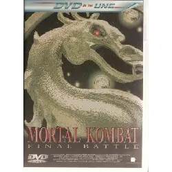 dvd mortal kombat - final battle