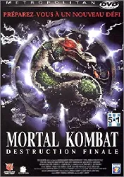 dvd mortal kombat ii : destruction finale