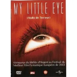 dvd my little eye - edition belge