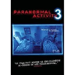 dvd paranormal activity 3