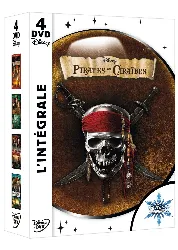 dvd pirates des caraïbes - l'intégrale 4 films