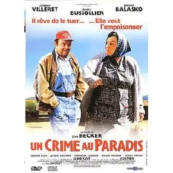 dvd un crime au paradis